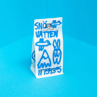 snovatten filter ground coffee with illustration packaging